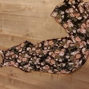 American Eagle Floral Maxi